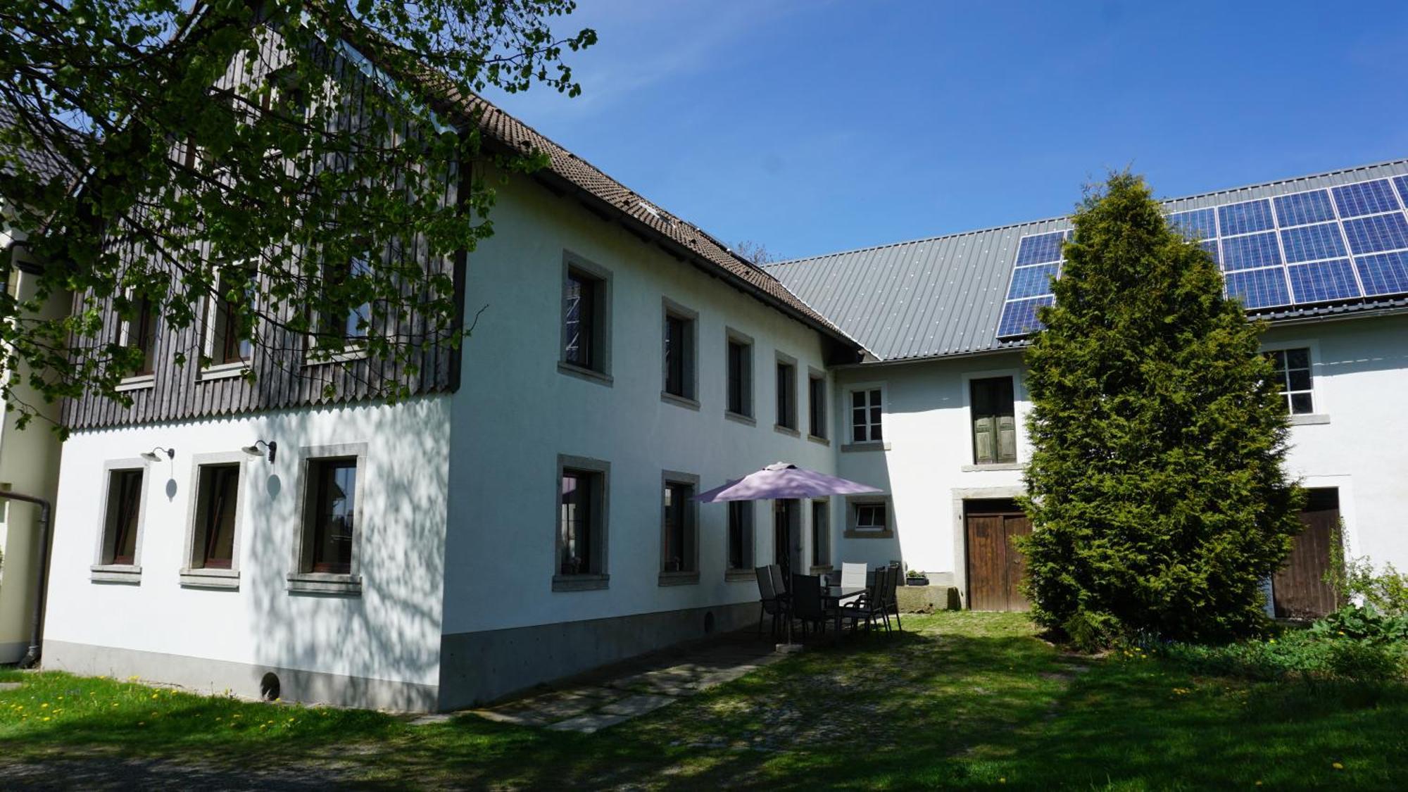 Ferienwohnung Im Bauernhaus Im Fichtelgebirge Gefrees Экстерьер фото